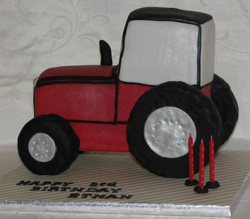 Wellington Cakes 3D Tractor Cake